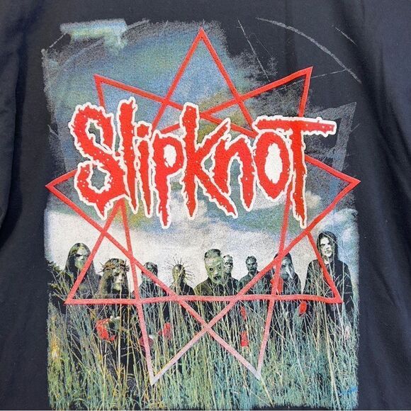 2009 Vtg Slipknot All hope is gone Band Concert Shirt L - Picture 16 of 16